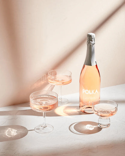 Polka De-Alc Sparkling Rosé